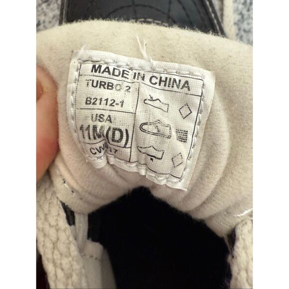 Men’s Dexter Turbo 2 Bowling Shoes Black White Slide-Rite Sole Size 11M - Picture 5 of 5